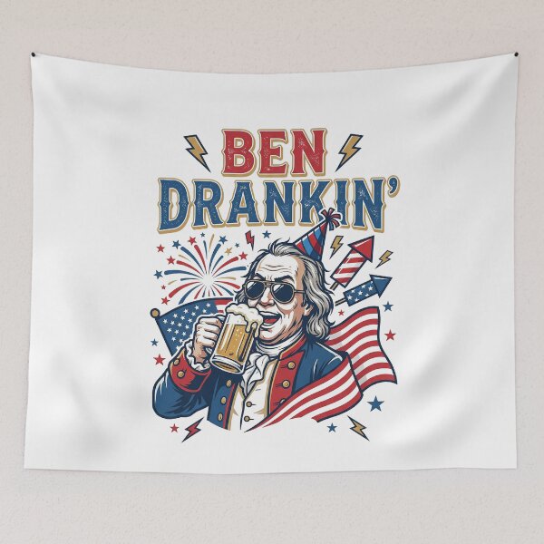 Item preview, Ben Drankin’ 4th of July  designed and sold by StudioKuchiran.