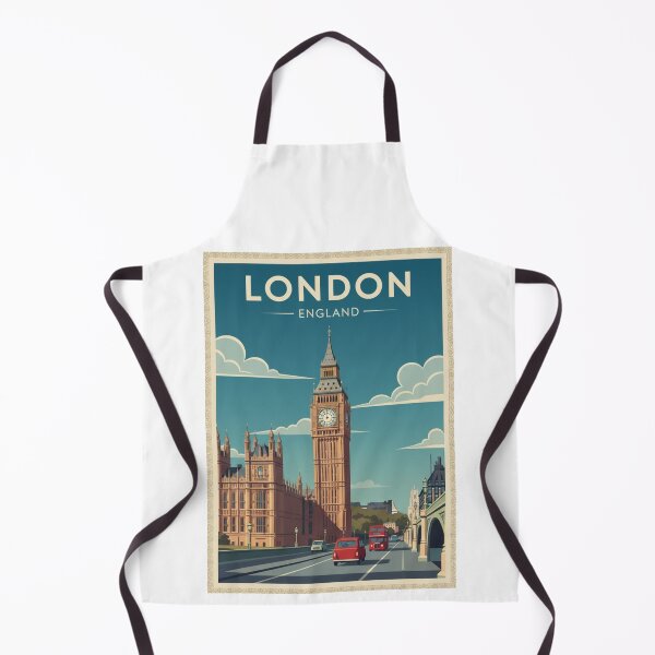 Item preview, London Vintage Travel Art - Big Ben - England designed and sold by Wanderprintt.