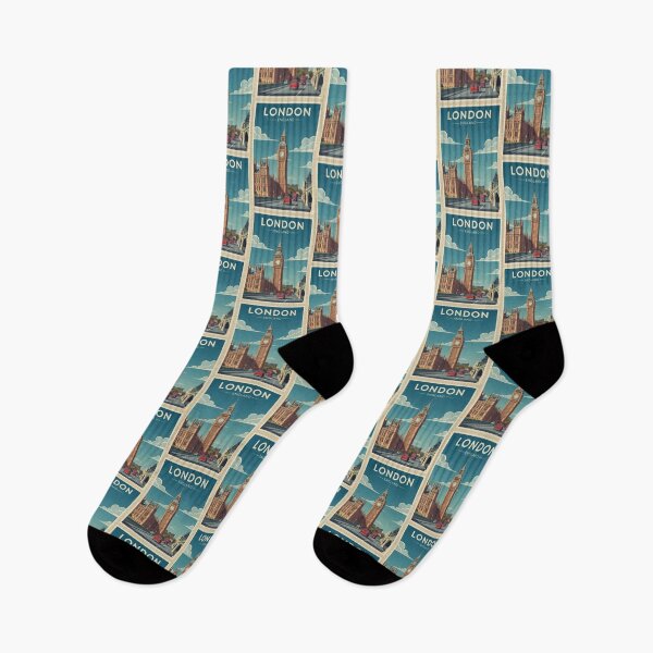 Item preview, London Vintage Travel Art - Big Ben - England designed and sold by Wanderprintt.