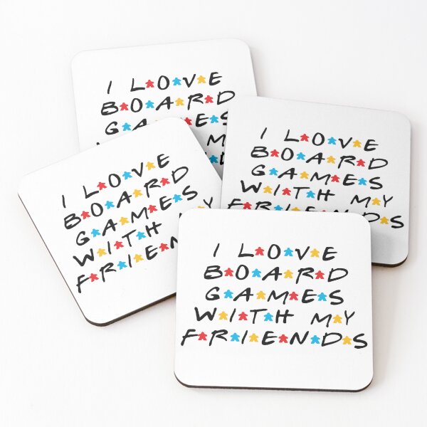 Item preview, I Love Playing Board Games With My Friends designed and sold by MatthewTSherrod.