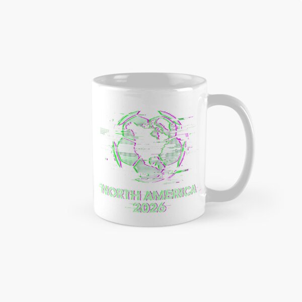 Item preview, Glitched United 2026 - North America Emblem Classic T-Shirt designed and sold by rawr00.