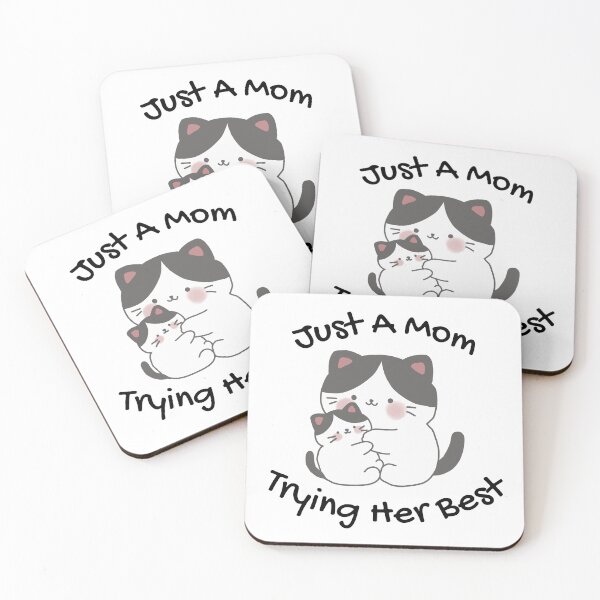 Item preview, Just A Mom Trying Her Best designed and sold by CarefulCreation.