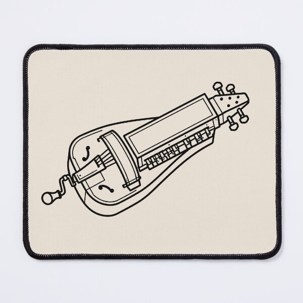 Item preview, Hurdy Gurdy Minimal Line Art designed and sold by American Spirit.
