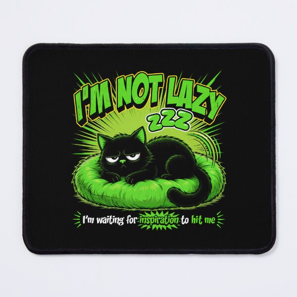 Item preview, I'm Not Lazy Grumpy Cat Inspiration designed and sold by TshirtsOnline-.