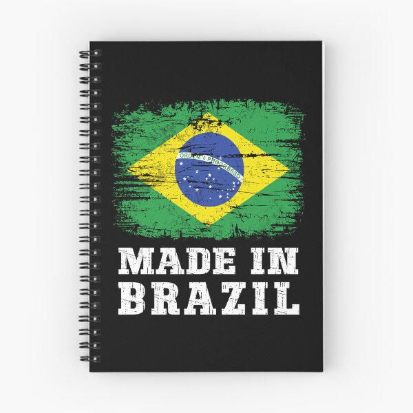 Item preview, Vintage Made in Brazil Distressed Brazilian Flag designed and sold by Dmetalx Art Apparel.