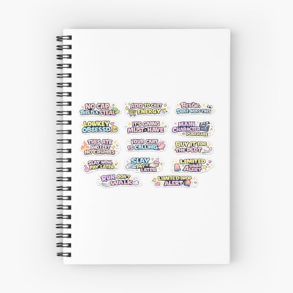 Item preview, Cute Pastel Gen Z Quotes Sticker designed and sold by kumuda19.