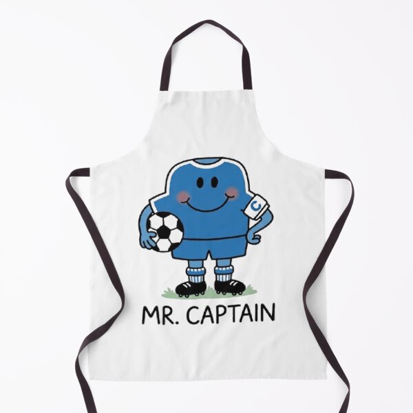Item preview, Mr Captain Character Football Fifa World Cup Player Team Sports Blue Comic Book Cartoon Mr Men Little Miss designed and sold by SamiraArts.