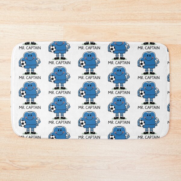 Item preview, Mr Captain Character Football Fifa World Cup Player Team Sports Blue Comic Book Cartoon Mr Men Little Miss designed and sold by SamiraArts.