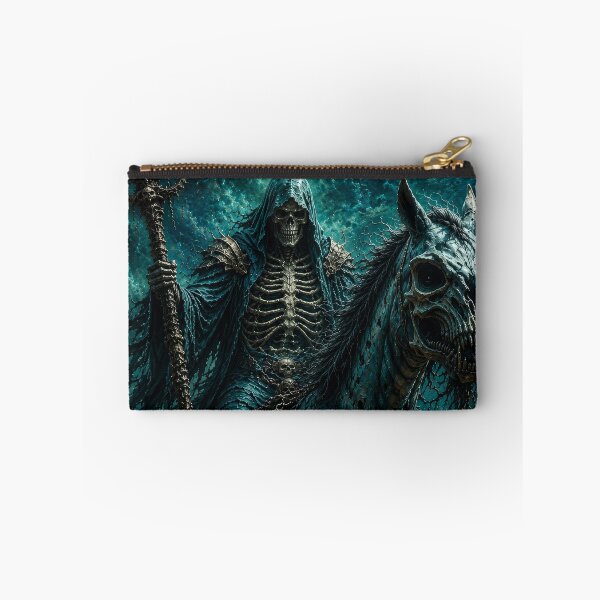 Item preview, Grim Reaper Death Rider on Undead Horse | Gothic Dark Fantasy Art designed and sold by DrakariArt.
