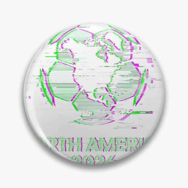 Item preview, Glitched United 2026 - North America Emblem Classic T-Shirt designed and sold by rawr00.