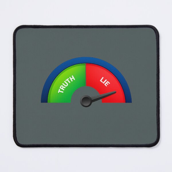 Item preview, Truth Meter – Professional Liar Detector Meme designed and sold by jeehh.
