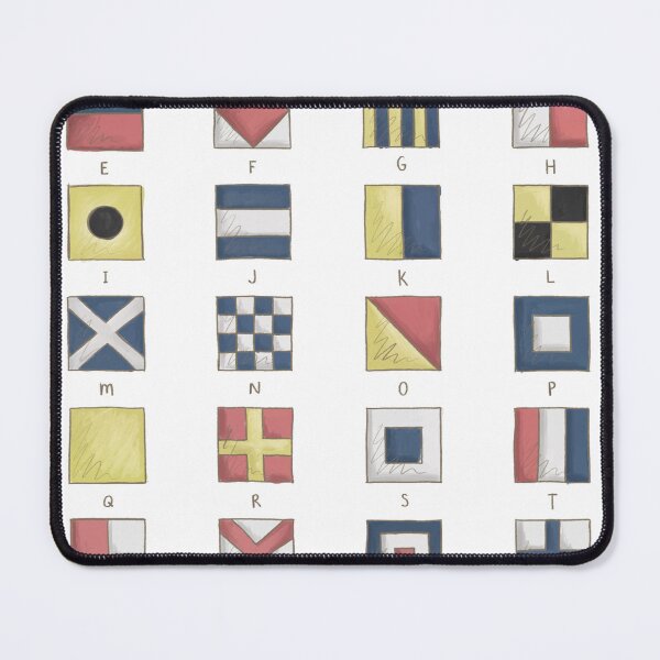 Item preview, Nautical Flag Alphabet designed and sold by Those Pencil Shavings.