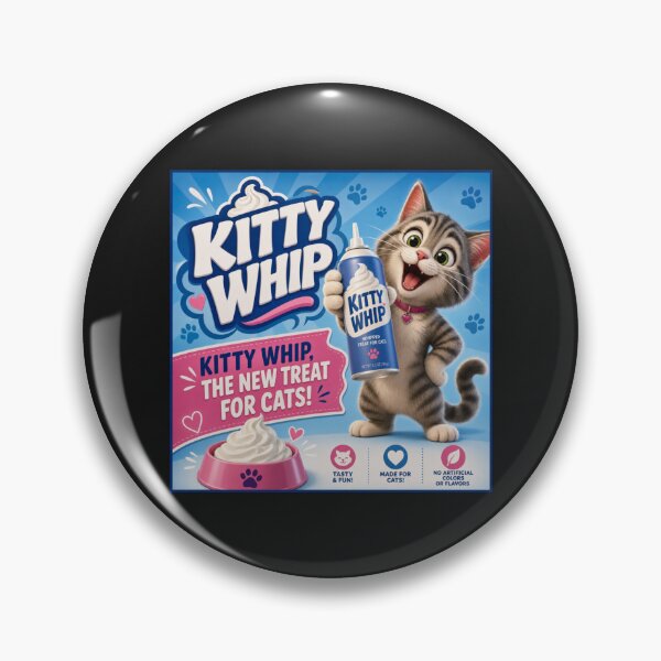 Item preview,   EVERMORE966 -KITTY WHIP, CAT HUMOR 1- FICTIOUS PRODUCT -SAINT JOSEPH, MICHIGAN U.S.A. designed and sold by V3GFX.