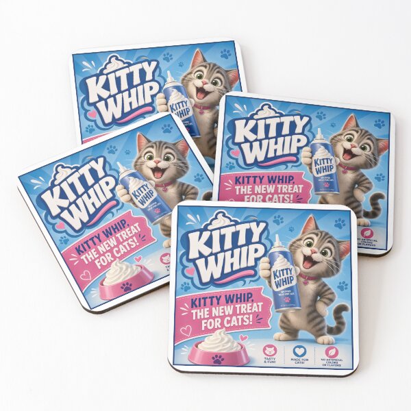 Item preview,   EVERMORE966 -KITTY WHIP, CAT HUMOR 1- FICTIOUS PRODUCT -SAINT JOSEPH, MICHIGAN U.S.A. designed and sold by V3GFX.