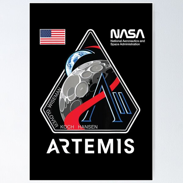 Item preview, Artemis II Mission Patch designed and sold by kjanedesigns.