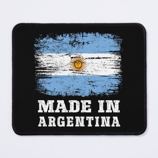 Item preview, Vintage Made in Argentina Distressed Argentine Flag designed and sold by Dmetalx Art Apparel.