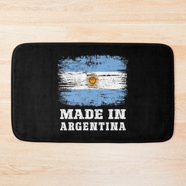 Item preview, Vintage Made in Argentina Distressed Argentine Flag designed and sold by Dmetalx Art Apparel.