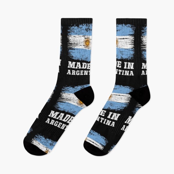 Item preview, Vintage Made in Argentina Distressed Argentine Flag designed and sold by Dmetalx Art Apparel.