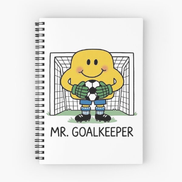 Item preview, Mr Goalkeeper Football Character Soccer Funny Yellow Sports World Cup Fifa Comic Book Cartoon designed and sold by SamiraArts.