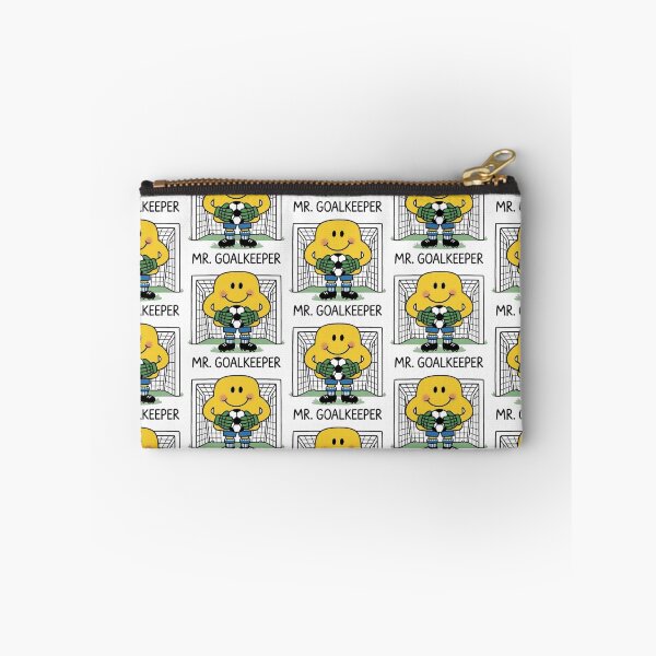 Item preview, Mr Goalkeeper Football Character Soccer Funny Yellow Sports World Cup Fifa Comic Book Cartoon designed and sold by SamiraArts.
