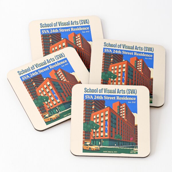Item preview, Vintage SVA 24th Street Residence Art Poster designed and sold by EvergreenPark - Tee Studio.