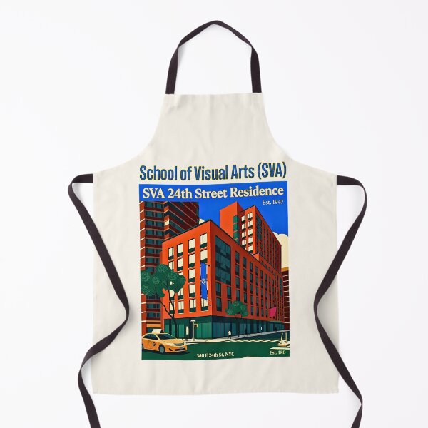 Item preview, Vintage SVA 24th Street Residence Art Poster designed and sold by EvergreenPark - Tee Studio.