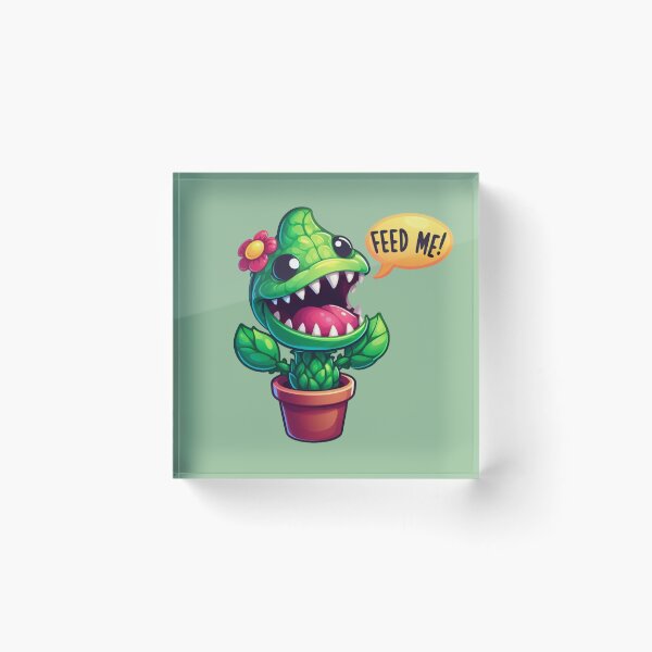 Item preview, Feed Me Seymour Audrey II Cute Monster Plant designed and sold by NerdiPop.