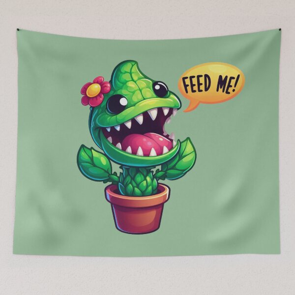 Item preview, Feed Me Seymour Audrey II Cute Monster Plant designed and sold by NerdiPop.