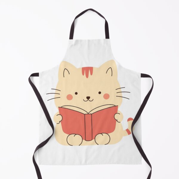 Item preview, Cute cat reading a book designed and sold by LstpStudio-Art.