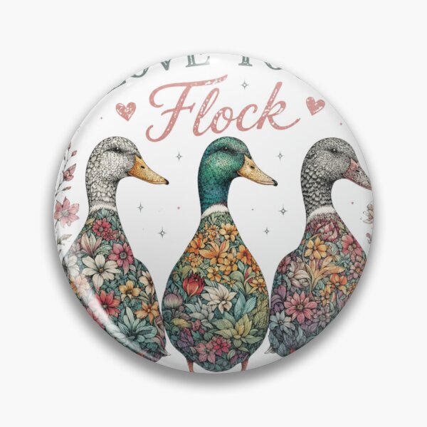 Item preview, Love your flock designed and sold by Hadderstyle.