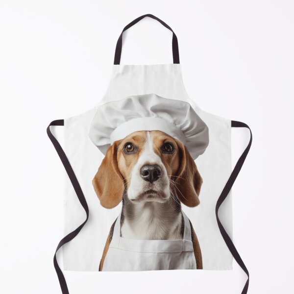 Item preview, Funny Beagle Dog Chef Realistic Animal Cooking Humor Art designed and sold by LazyOwlStore.