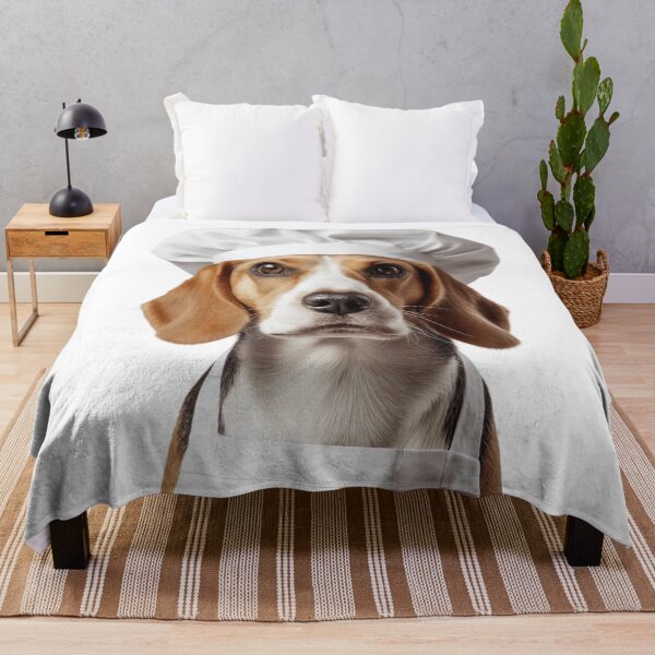 Item preview, Funny Beagle Dog Chef Realistic Animal Cooking Humor Art designed and sold by LazyOwlStore.