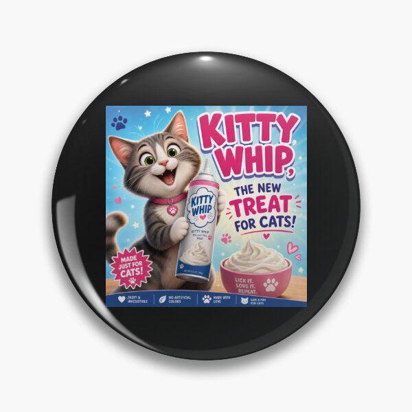Item preview, EVERMORE966 -KITTY WHIP, CAT HUMOR 3- FICTIOUS PRODUCT -SAINT JOSEPH, MICHIGAN U.S.A. designed and sold by V3GFX.