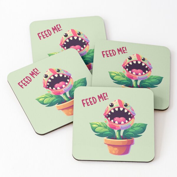 Item preview, Little Shop of Horrors Audrey II Feed Me Cute Plant designed and sold by NerdiPop.