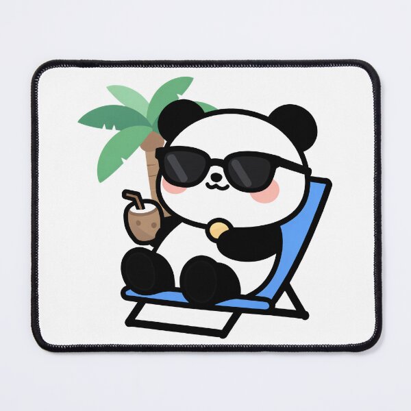 Item preview, Chill Panda-beach designed and sold by Animal-Avenue.