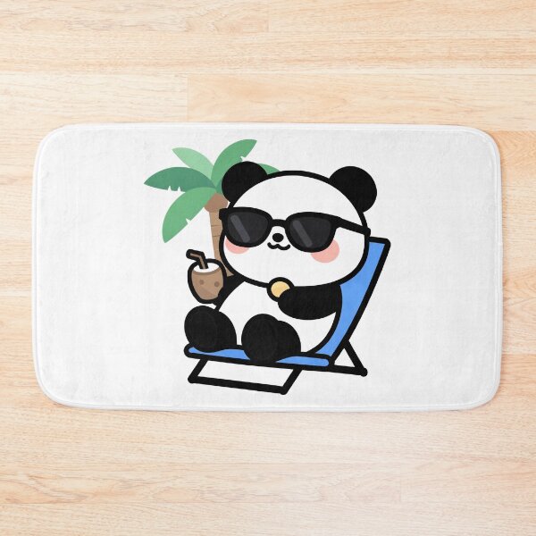 Item preview, Chill Panda-beach designed and sold by Animal-Avenue.