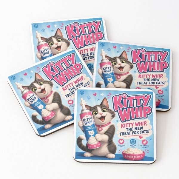 Item preview,  EVERMORE966 -KITTY WHIP, CAT HUMOR 2- FICTIOUS PRODUCT -SAINT JOSEPH, MICHIGAN U.S.A. designed and sold by V3GFX.