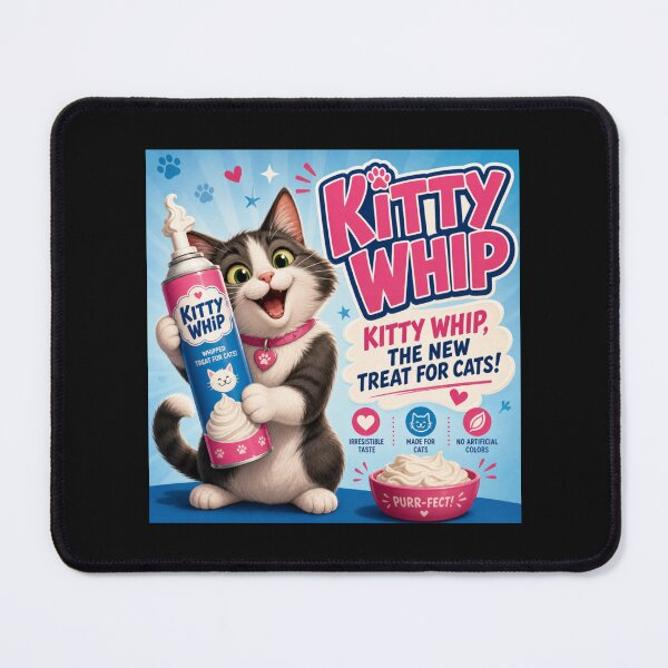 Item preview, EVERMORE966 -KITTY WHIP, CAT HUMOR 2- FICTIOUS PRODUCT -SAINT JOSEPH, MICHIGAN U.S.A. designed and sold by V3GFX.
