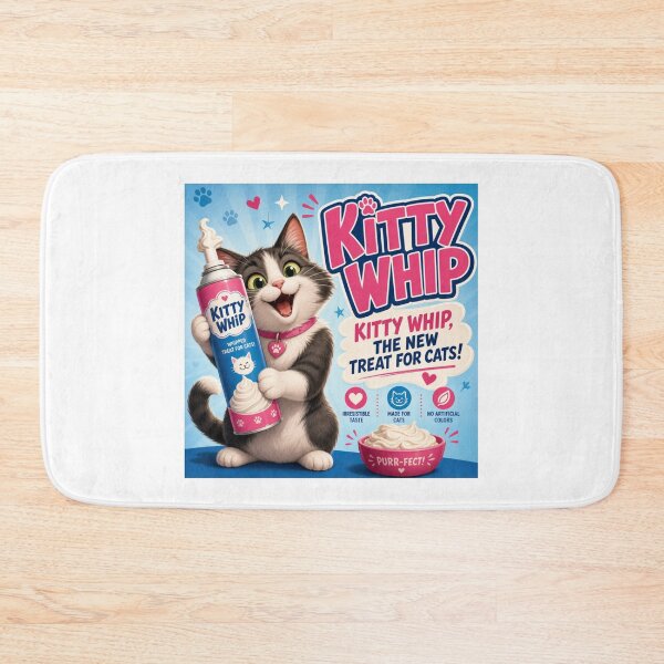 Item preview,  EVERMORE966 -KITTY WHIP, CAT HUMOR 2- FICTIOUS PRODUCT -SAINT JOSEPH, MICHIGAN U.S.A. designed and sold by V3GFX.
