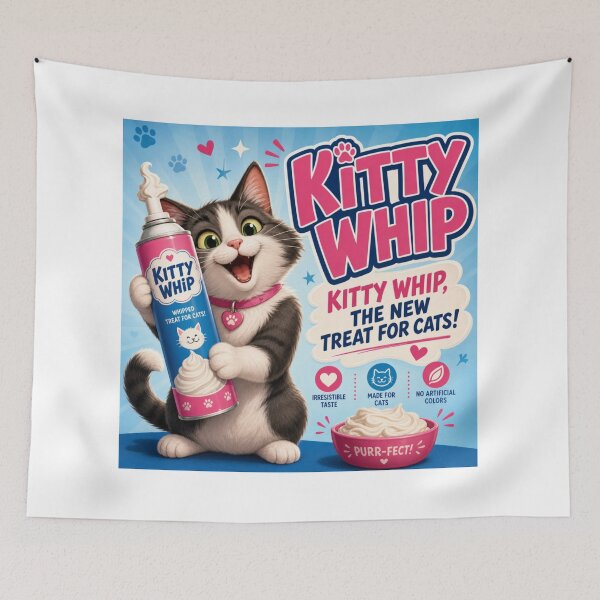 Item preview,  EVERMORE966 -KITTY WHIP, CAT HUMOR 2- FICTIOUS PRODUCT -SAINT JOSEPH, MICHIGAN U.S.A. designed and sold by V3GFX.