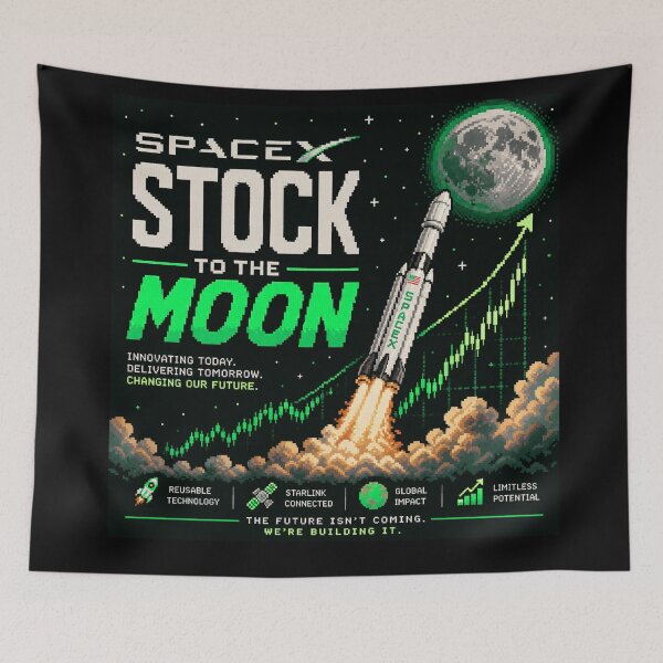 Item preview, SPCX Investor | SpaceX IPO Speculation Stock Market Design designed and sold by TEEJAMBOREE.