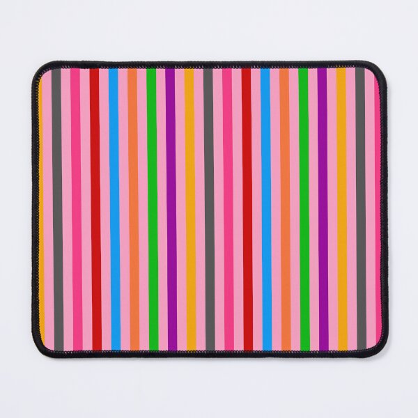 Item preview, Colorful Vertical Stripes Lines Pattern - Pink designed and sold by PatternTitan.