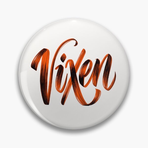 Item preview, Vixen — Hand-Lettered Brush Script designed and sold by KHAIREVIXEN.