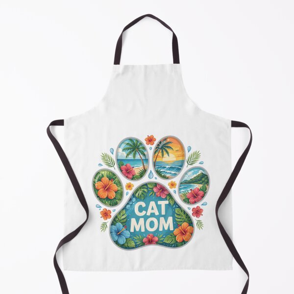Item preview, Tropical Cat Mom paw designed and sold by jkrphoto.