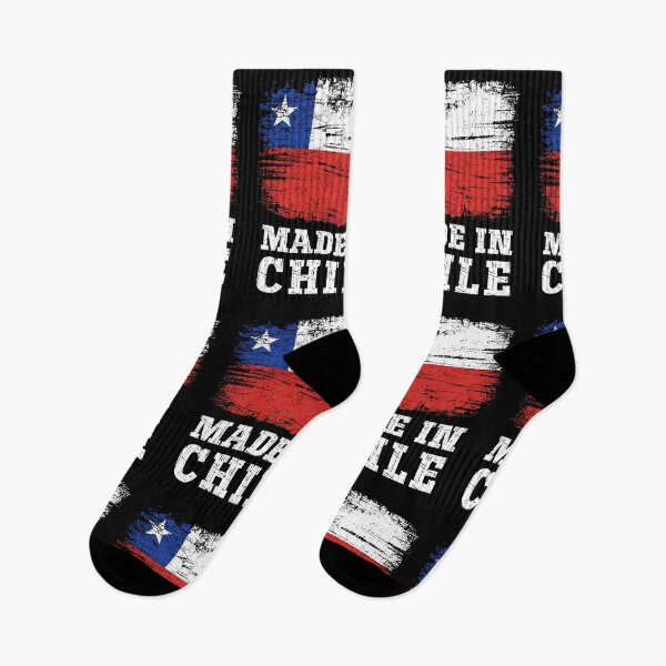 Item preview, Vintage Made in Chile Distressed Chilean Flag designed and sold by Dmetalx Art Apparel.