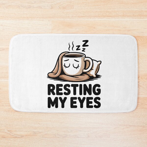 Item preview, Resting My Eyes Sleepy Coffee Nap designed and sold by MooonTees.