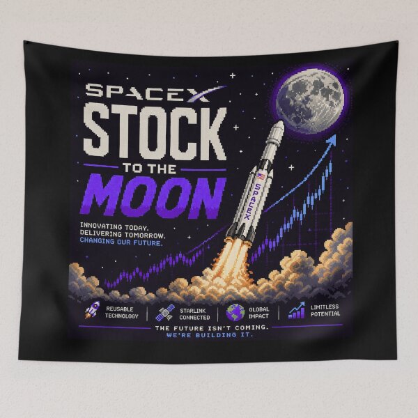 Item preview, SPCX Investor | SpaceX IPO Speculation Stock Market Design designed and sold by TEEJAMBOREE.