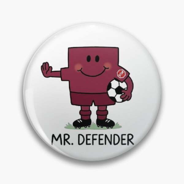 Item preview, Mr. Defender Football Character Fifa World Cup Player Team Sports Red Comic Book Cartoon designed and sold by SamiraArts.