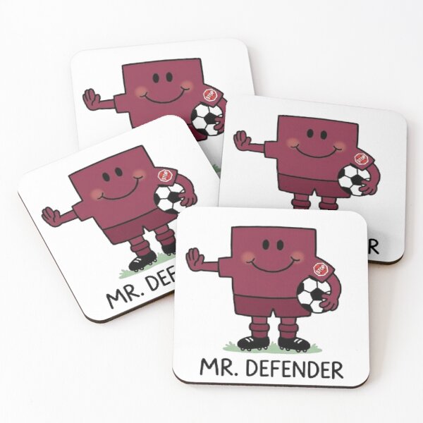 Item preview, Mr. Defender Football Character Fifa World Cup Player Team Sports Red Comic Book Cartoon designed and sold by SamiraArts.