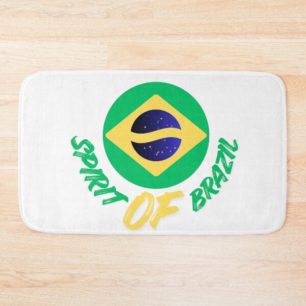 Item preview, Spirit of Brazil Vintage Flag Inspired Graphic Design designed and sold by bulbul Islam .